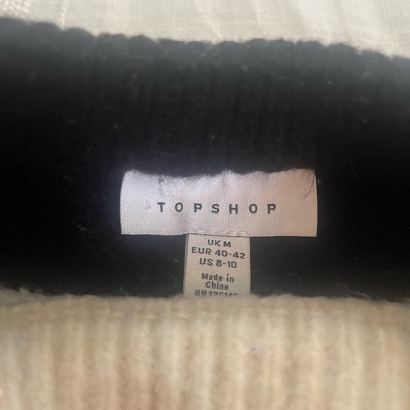 Topshop Color Block Sweater - Picture 4 of 4